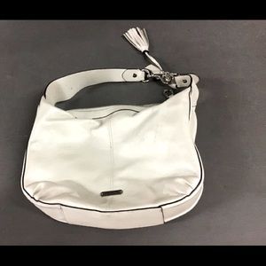 Coach White Leather Purse